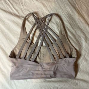 Grey lululemon gray sports bra